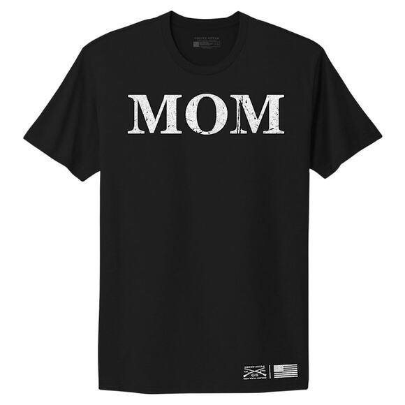 Grunt Style Tops - Grunt Style  Mom Defined Boyfriend Fit  Black tee.  XL